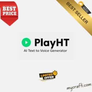 PlayHT Premium Subscription - My Crafti