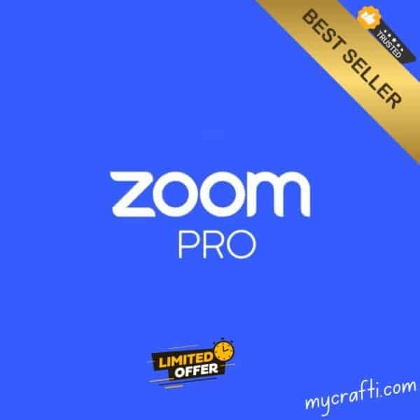 Zoom Pro Premium Subscription - My Crafti