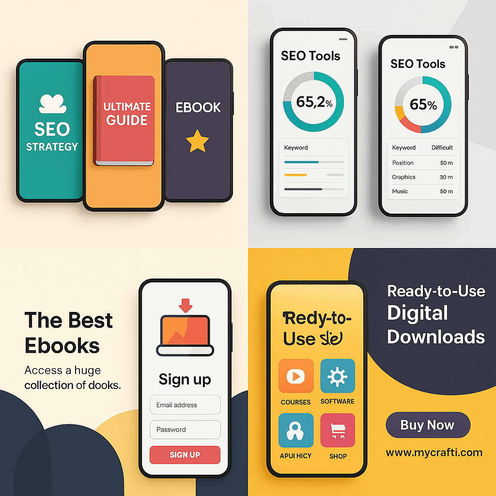mycrafti- digital seo tools- digital product selling